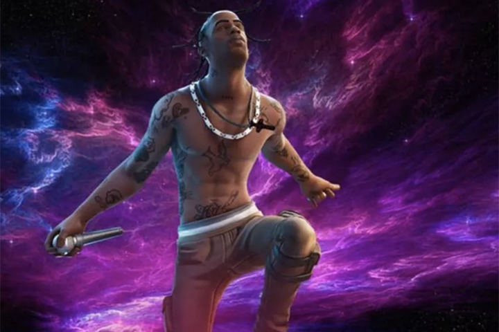 Travis Scott Fortnite Concert Draws 12.3 Million Players