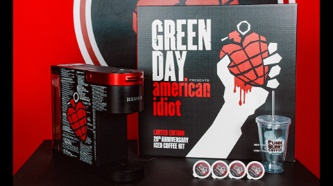 Green Day Are Selling Their Own Branded Keurig Coffee Machine